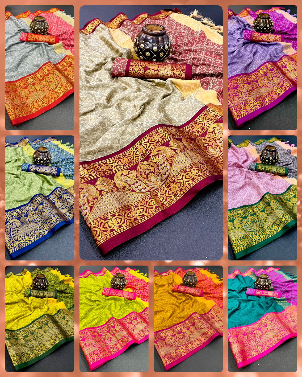 Aab Rangila Bhamini Non Catalog Sarees Catalog